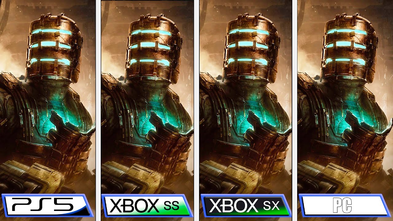 Dead Space Remake comparação grafica plataformas