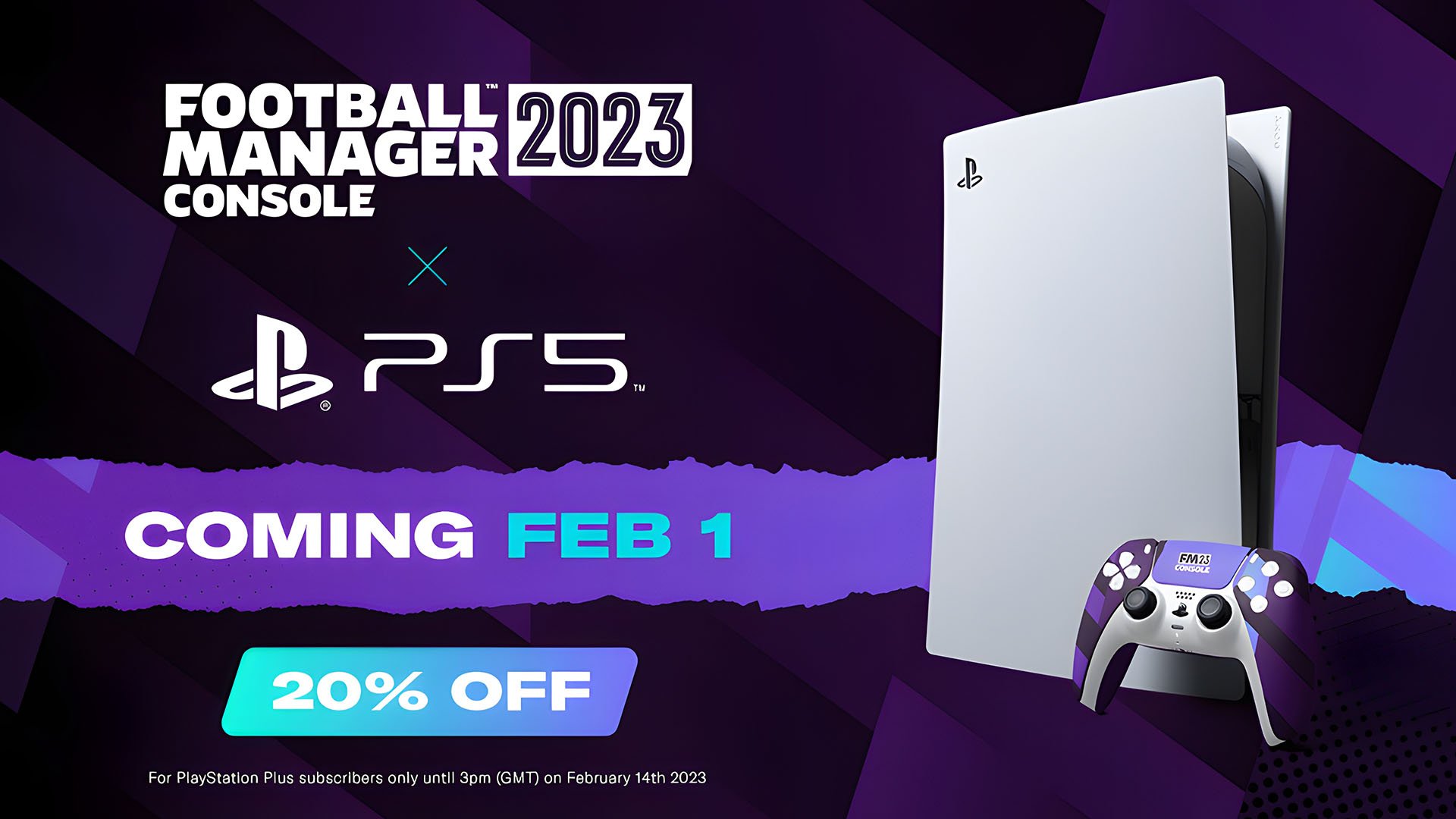 Football Manager 2023 Console data lançamento ps5
