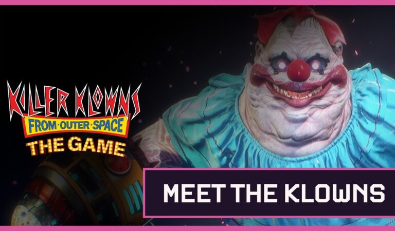 Killer Klowns from Outer Space: The Game apresenta os Klowns do jogo em vídeo de gameplay