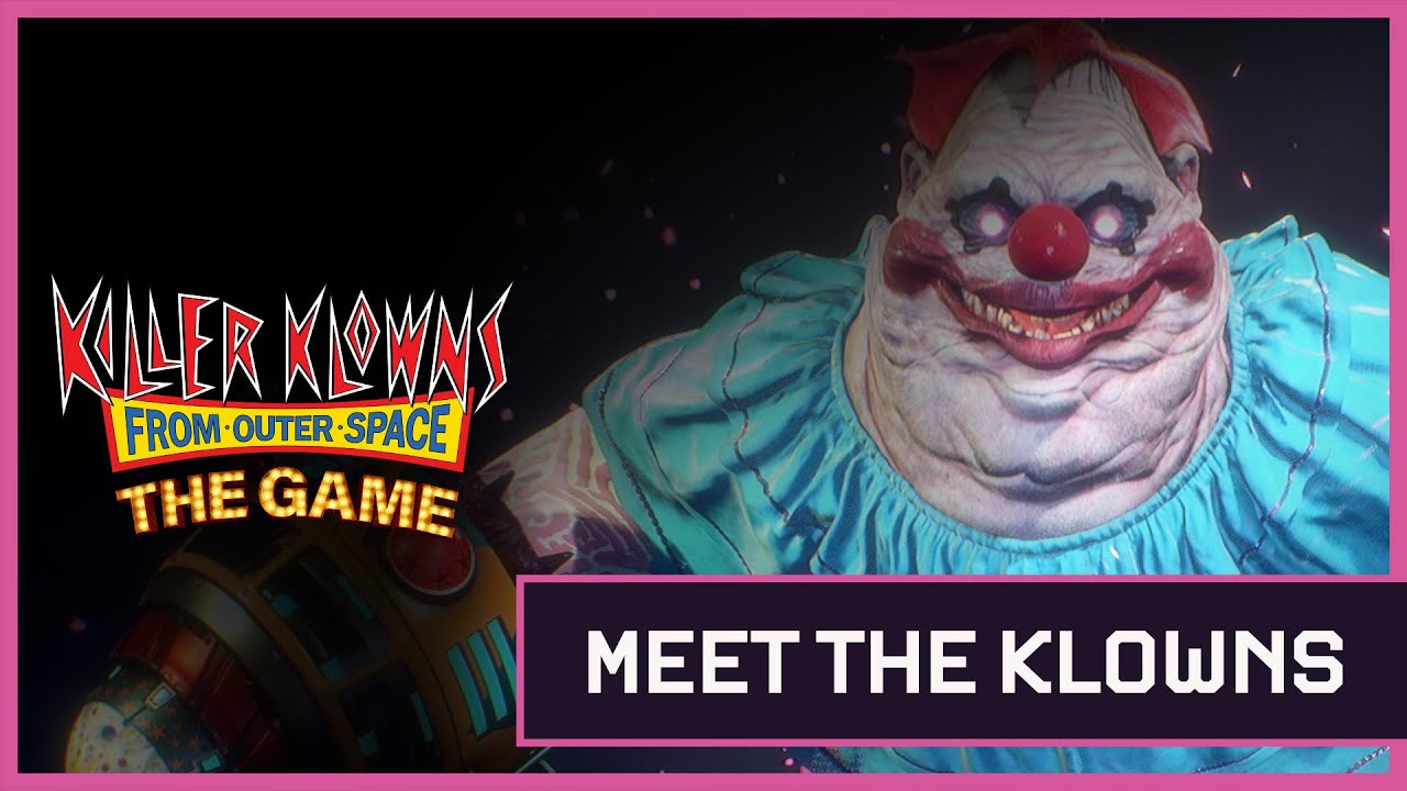 Killer Klowns from Outer Space The Game video apresenta klowns