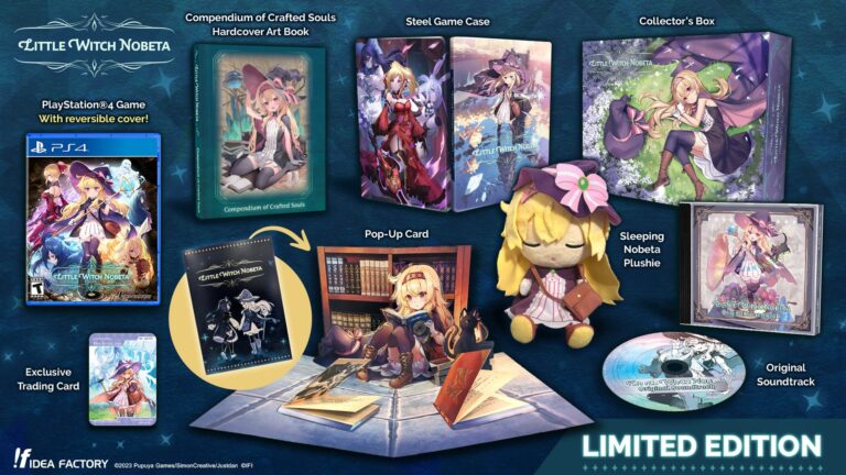 Little Witch Nobeta data lançamento ps4