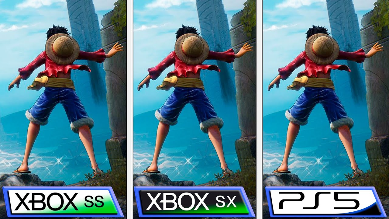 One Piece Odyssey comparação gráfica