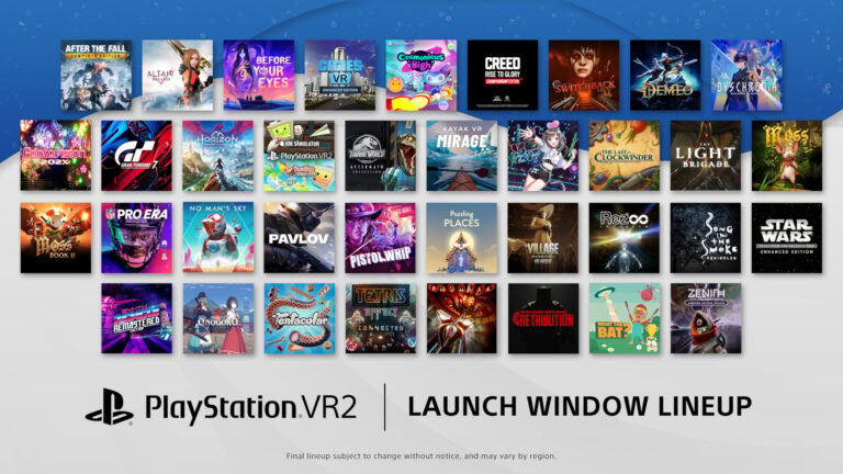 PlayStation VR2 janela lançamento mais 30 jogos planejados
