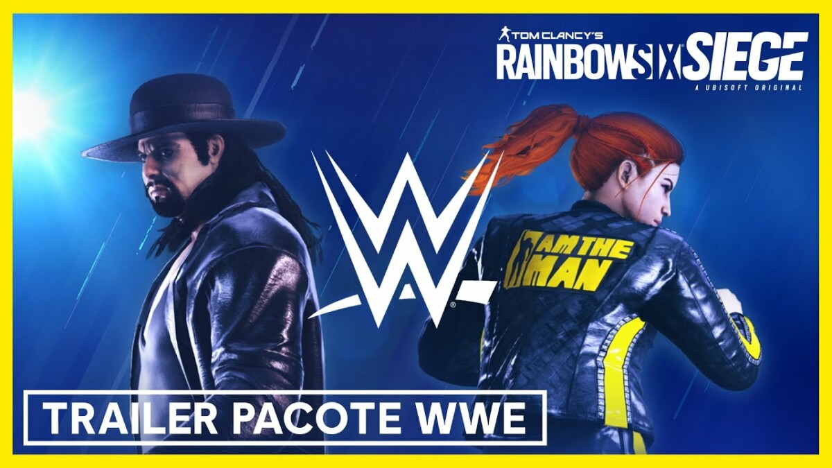 Rainbow Six Siege pacote trajes WWE