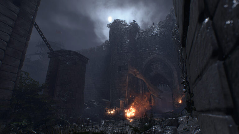 Resident Evil 4 Remake imagens castelo salazar