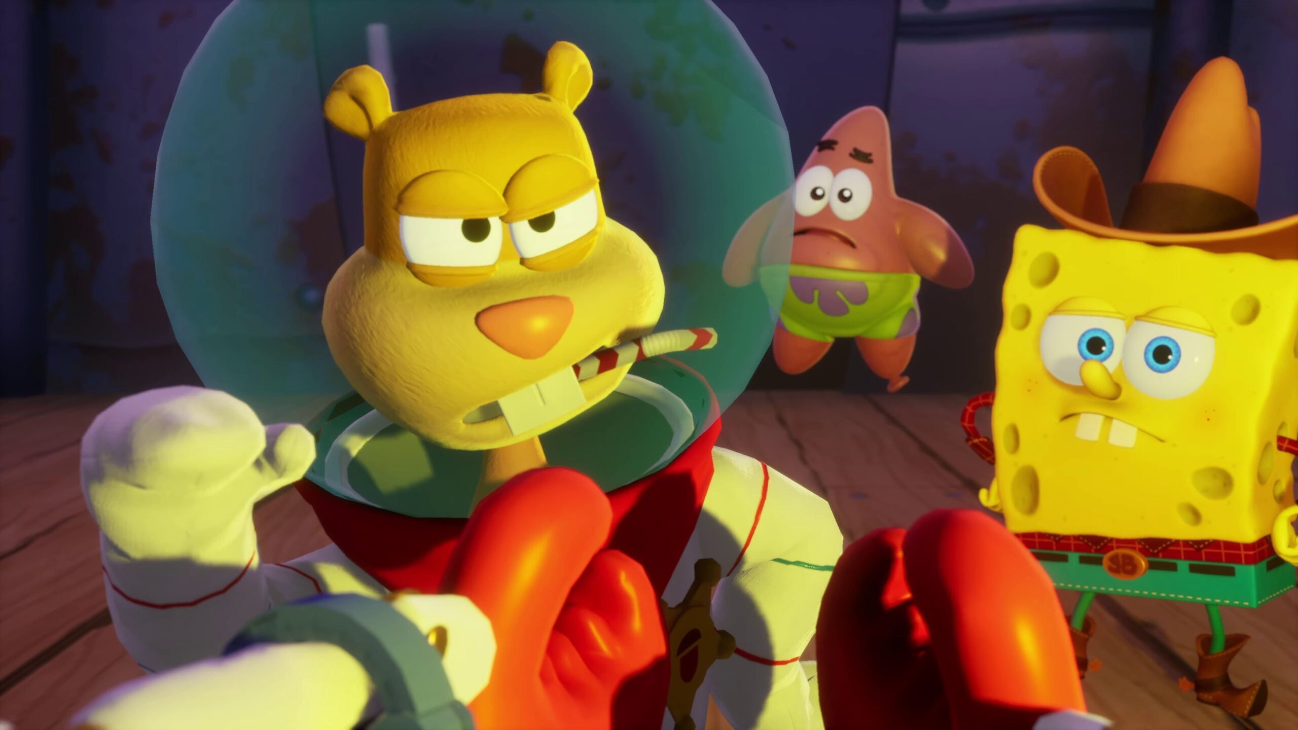 SpongeBob SquarePants The Cosmic Shake trailer personagens