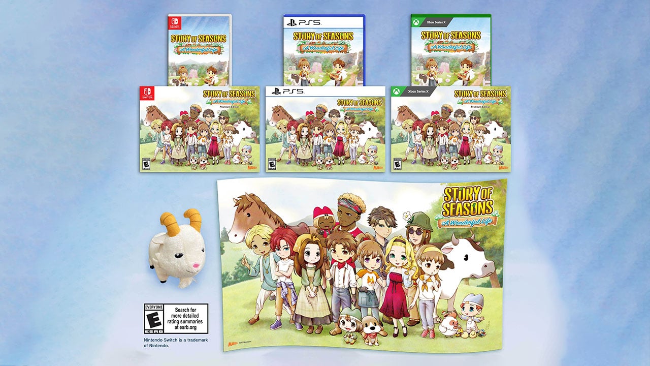 Story of Seasons A Wonderful Life data lançamento ps5