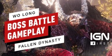 Wo Long Fallen Dynasty gameplay aoye arma lança