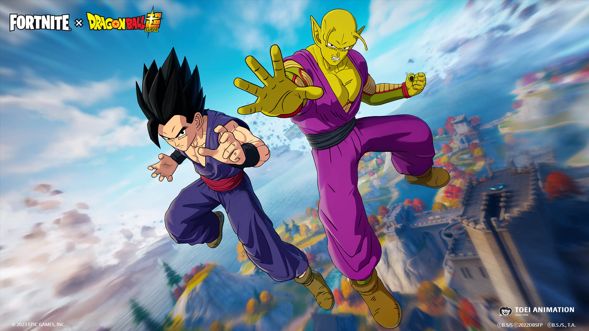 fortnite adiciona gohan piccolo dragon ball notas patch 3.79