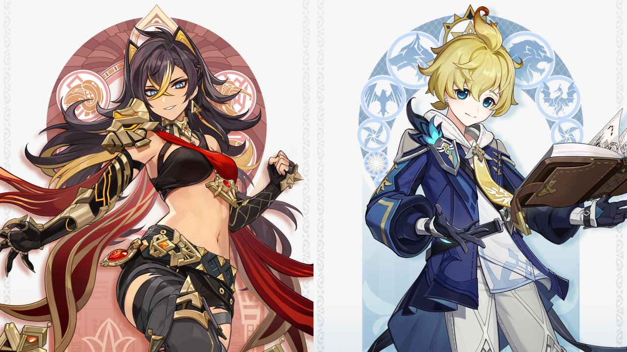 genshin impact ganha novos personagens Dehya Mika