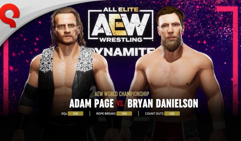 AEW Fight Forever ganha trailer do confronto entre Adam Page e Bryan Danielson