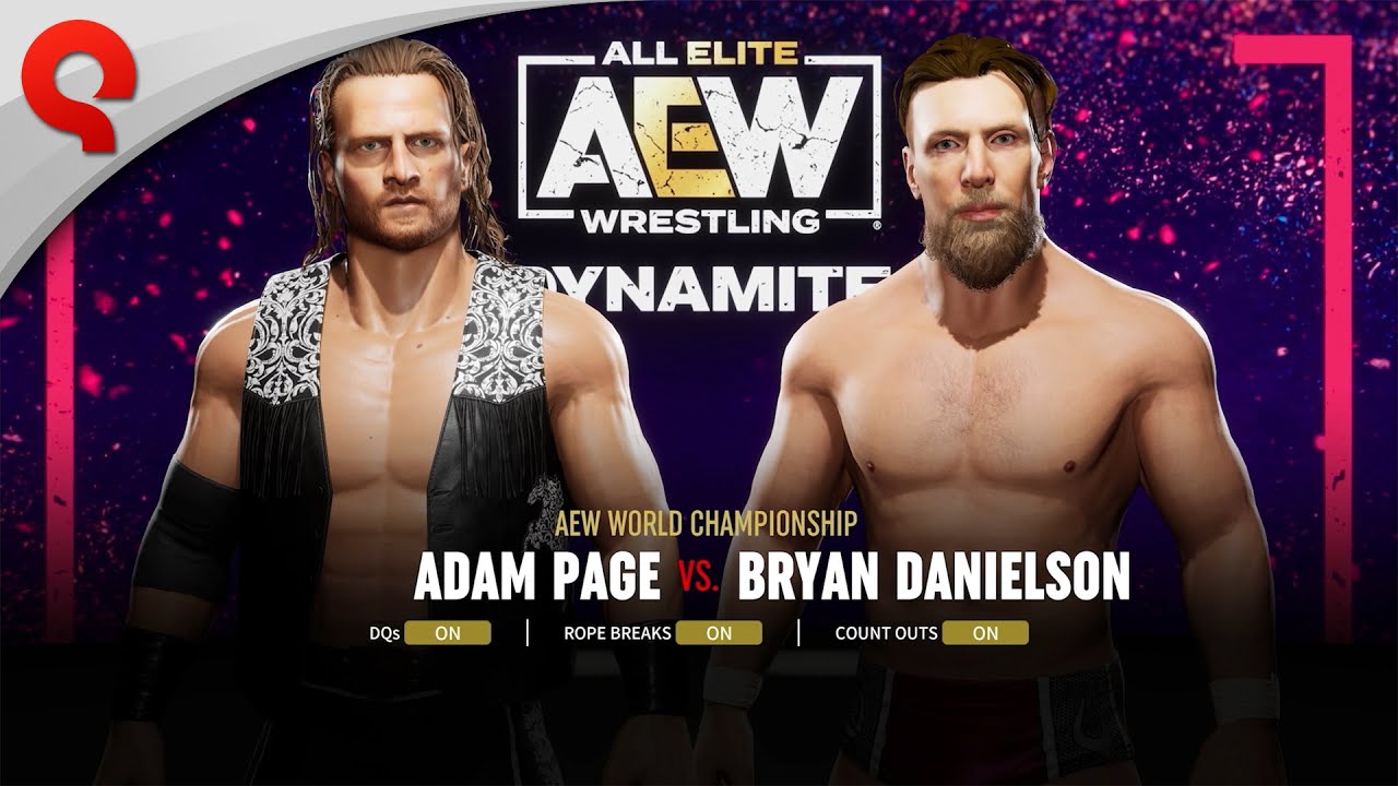 AEW Fight Forever trailer Adam Page Bryan Danielson