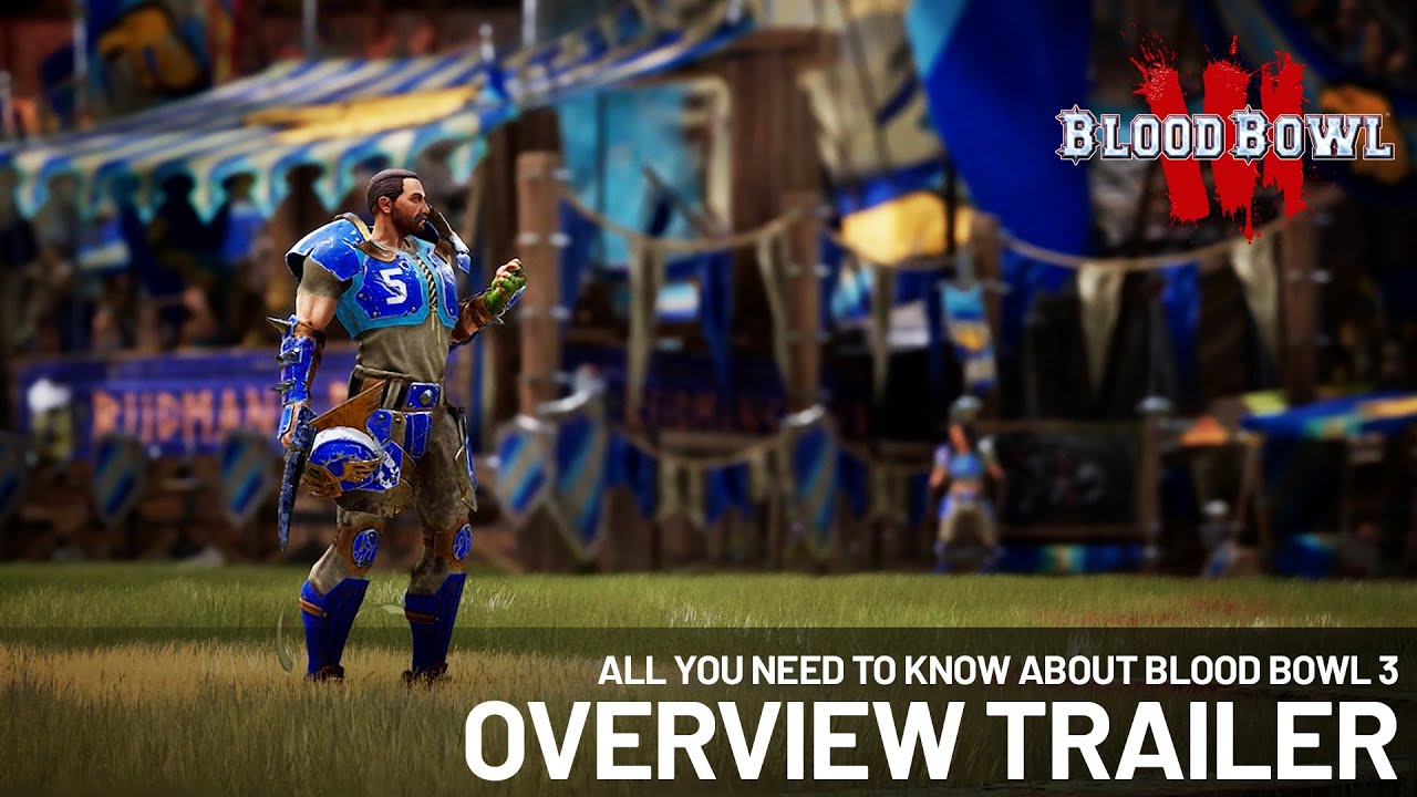 Blood Bowl III trailer visão geral
