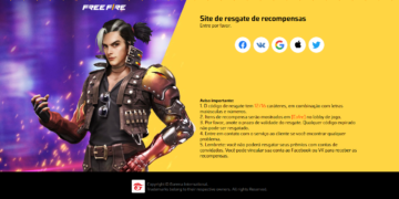 Garena anuncia novo site do Rewards FF para resgate de códigos Free Fire
