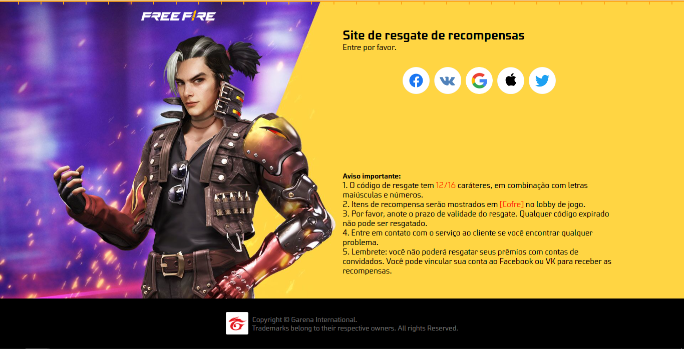 CODIGUIN FF: é possível conseguir código Free Fire com o “V de Verificado”?