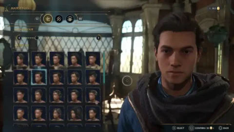 Hogwarts Legacy Como mudar a sua aparência
