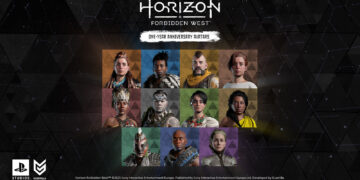 Horizon Forbidden West um ano aniversário novos avatares psn gratuitos