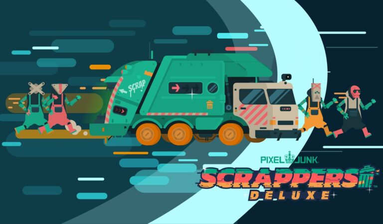 PixelJunk Scrappers Deluxe adiciona versões PS5 e PS4; Trailer e detalhes