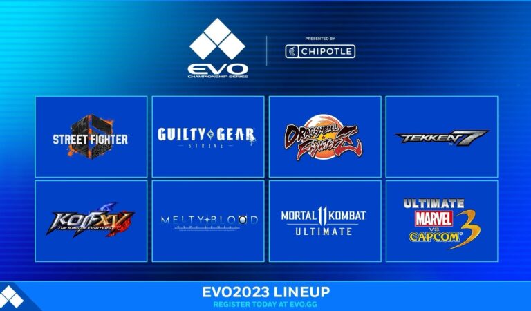 EVO 2023 anuncia line-up de jogos