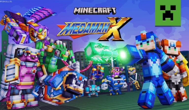 Minecraft anuncia DLC de Mega Man X