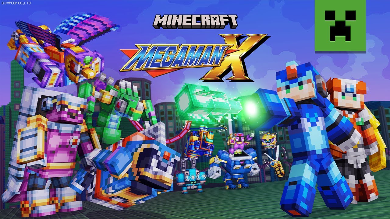 minecraft anuncia dlc mega man x