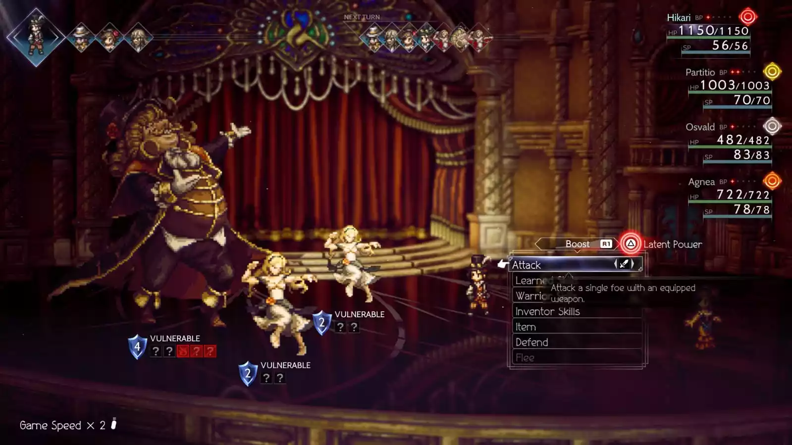 review octopath traveler 2