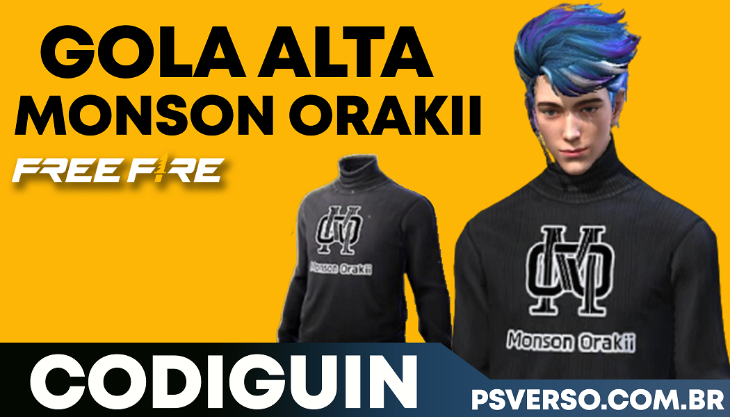 URGENTE! GOLA ALTA DE GRAÇA NO FREE FIRE?! SKINS DO NOVO EVENTO MONSON  ORAKII 