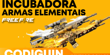 CODIGUIN FF Código Incubadora Armas Elementais ativo para resgatar no Rewards