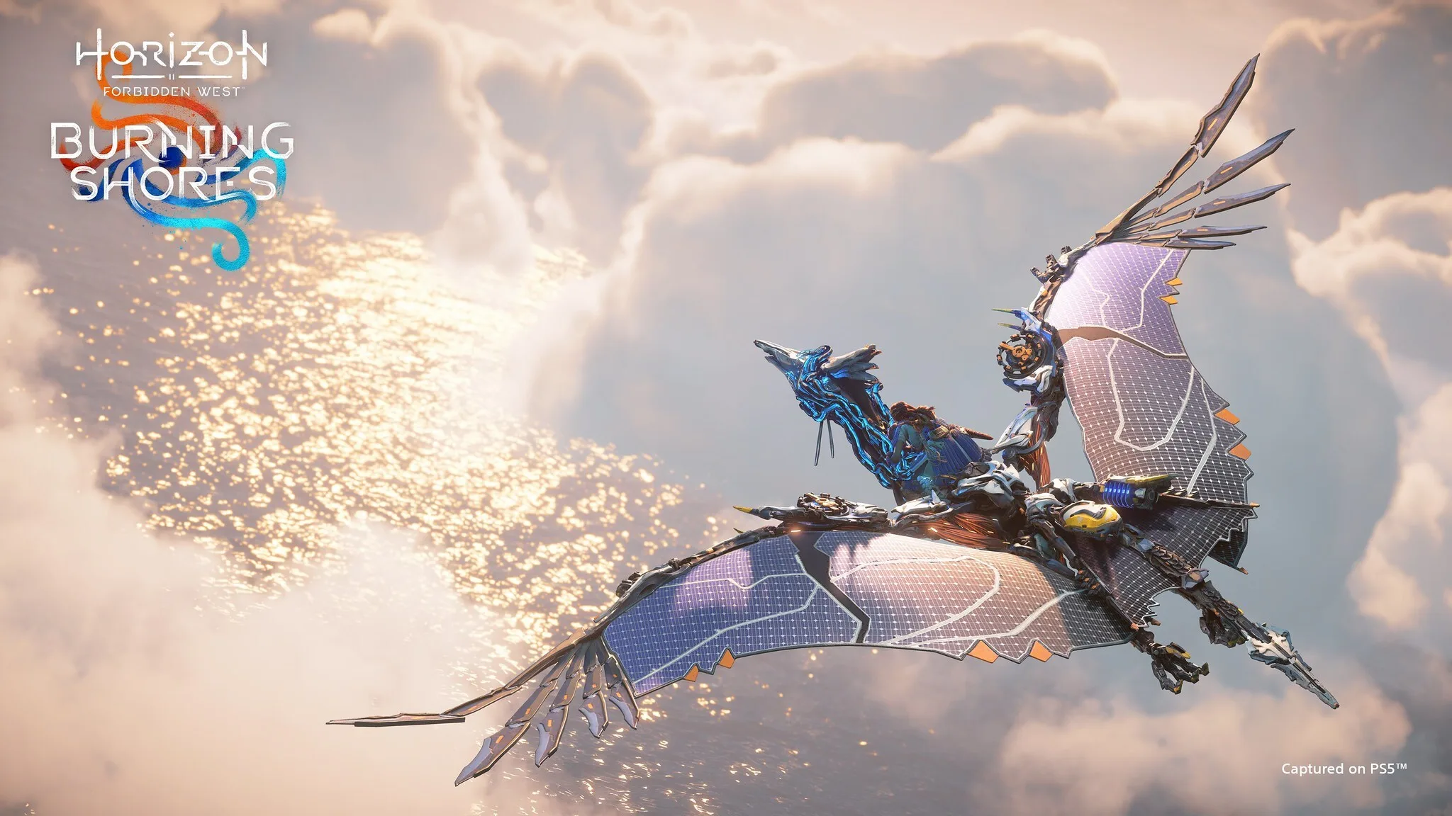 Horizon Forbidden West Burning Shores nuvens