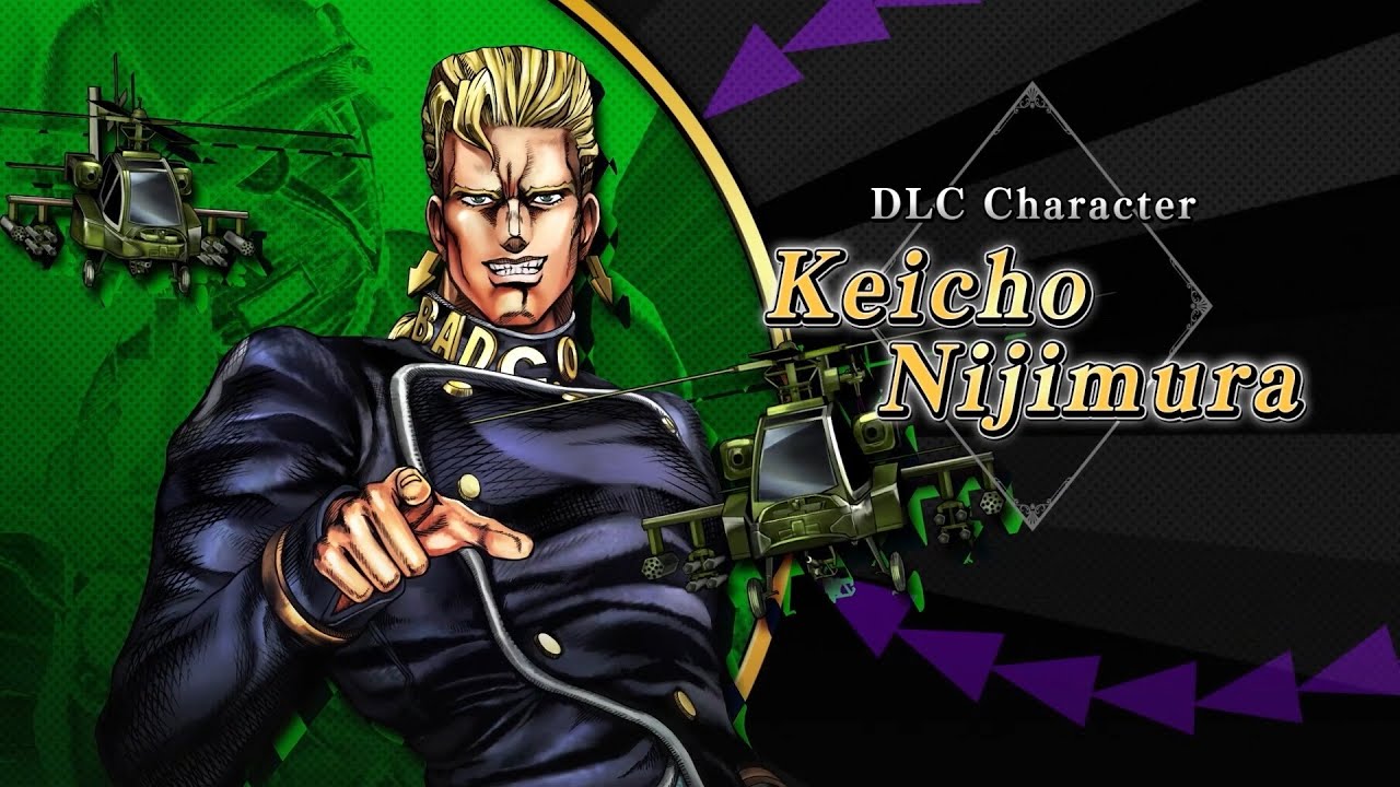 JoJo’s Bizarre Adventure All Star Battle R Keicho Nijimura data lançamento