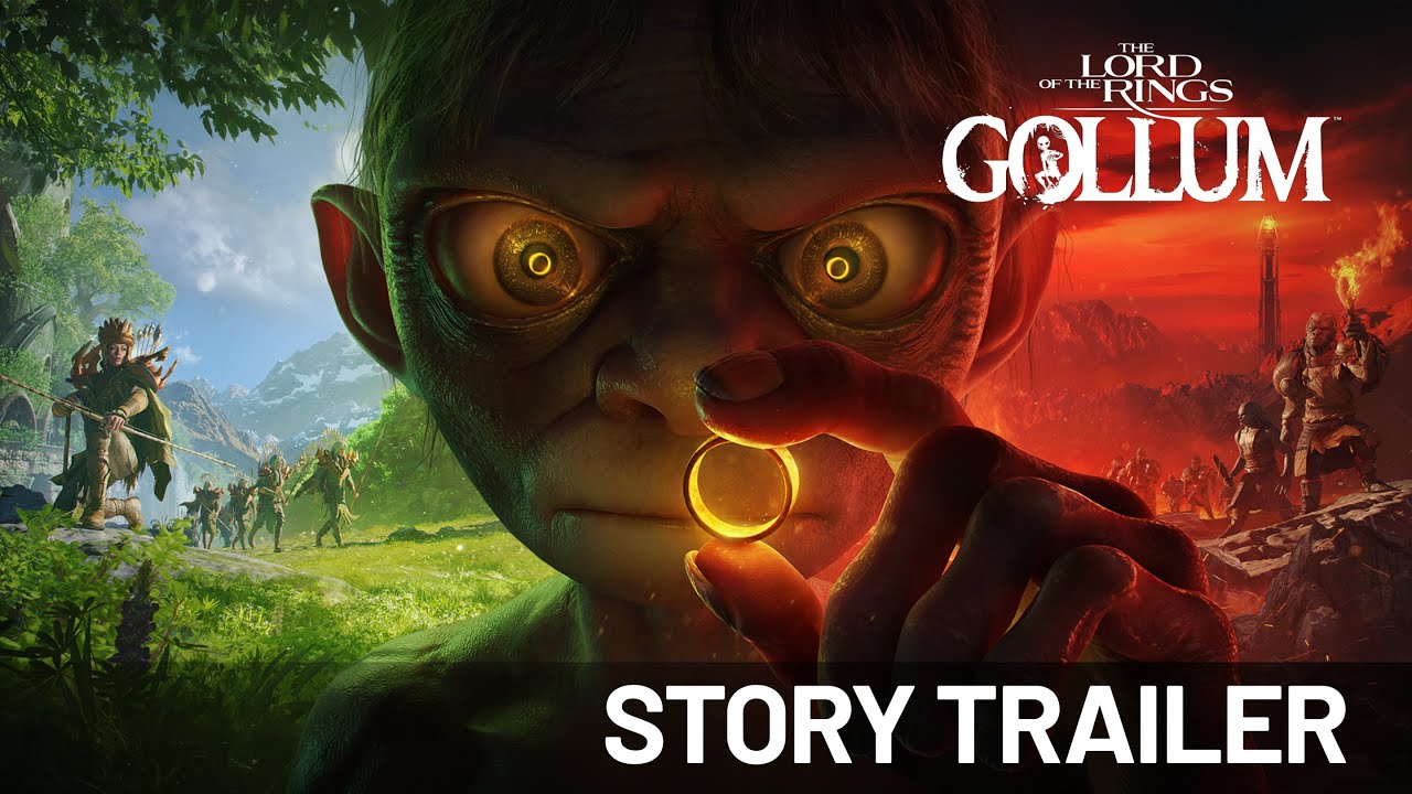 The Lord of the Rings Gollum trailer história