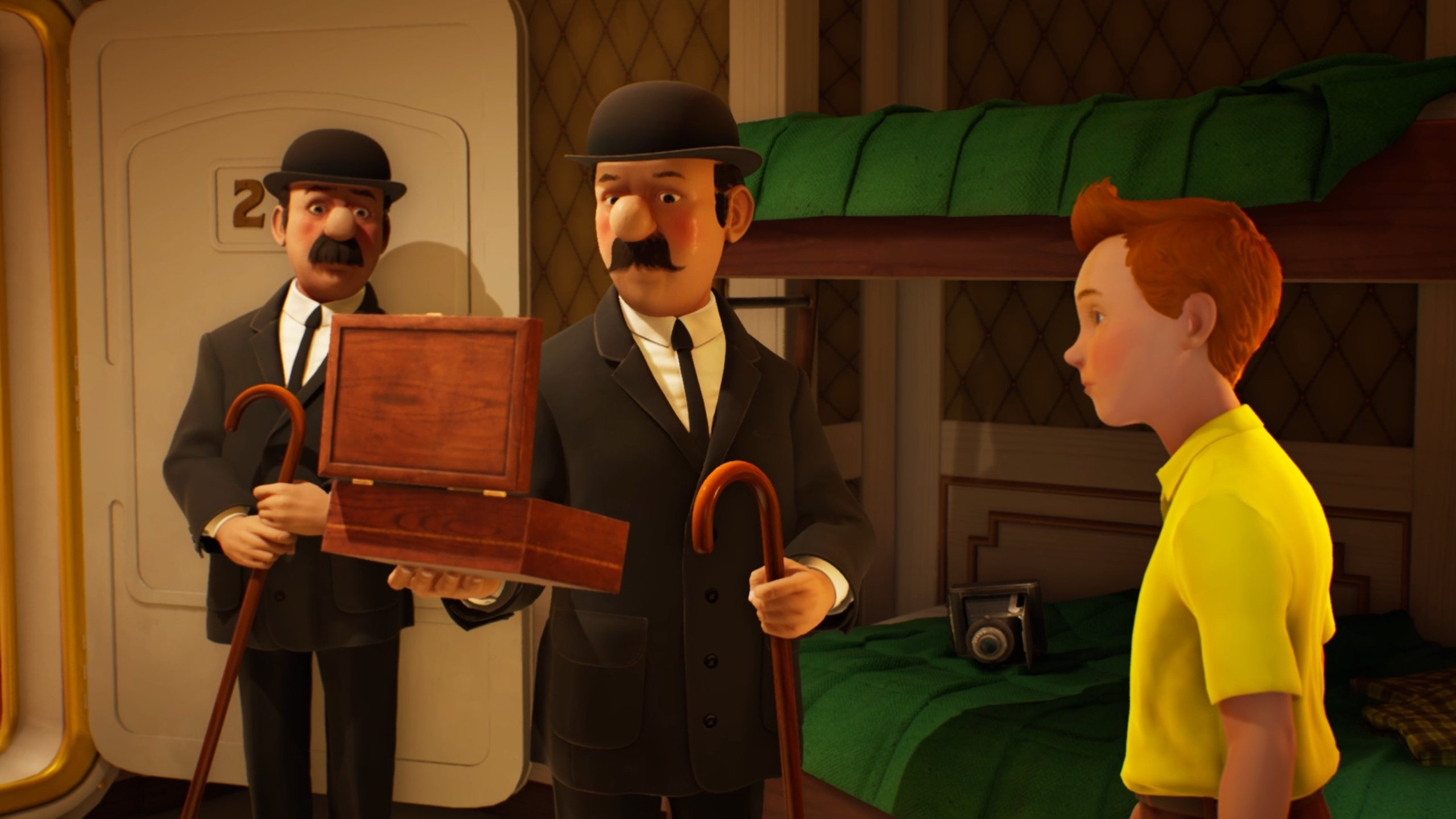 Tintin Reporter Cigars of the Pharaoh trailer revelação