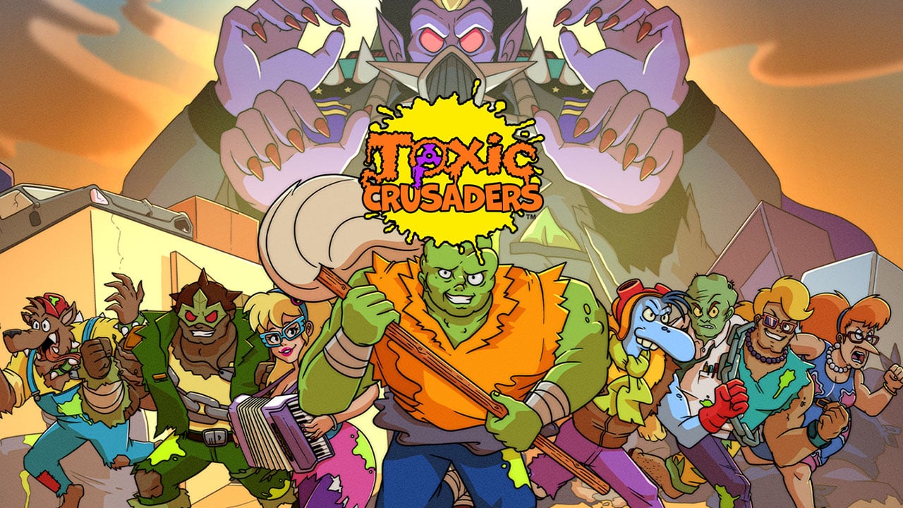 Toxic Crusaders, Sidescrolling beat 'em up, é anunciado para PS5 e PS4