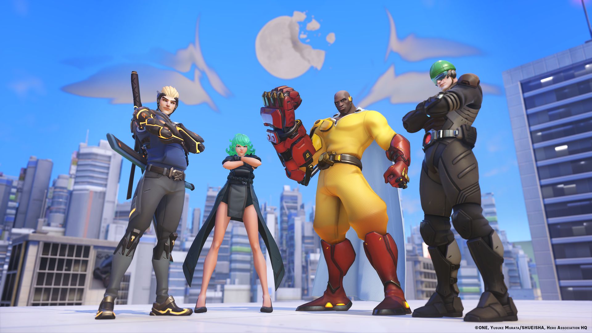 evento Overwatch 2 X One Punch Man disponivel trailer