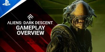 Aliens Dark Descent visão geral gameplay