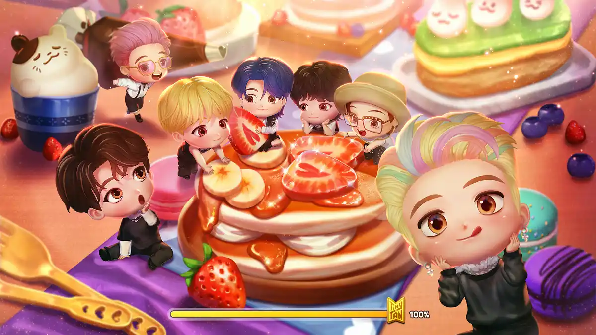 BTS Cooking On TinyTAN Restaurant BTS Cooking On TinyTAN Restaurant