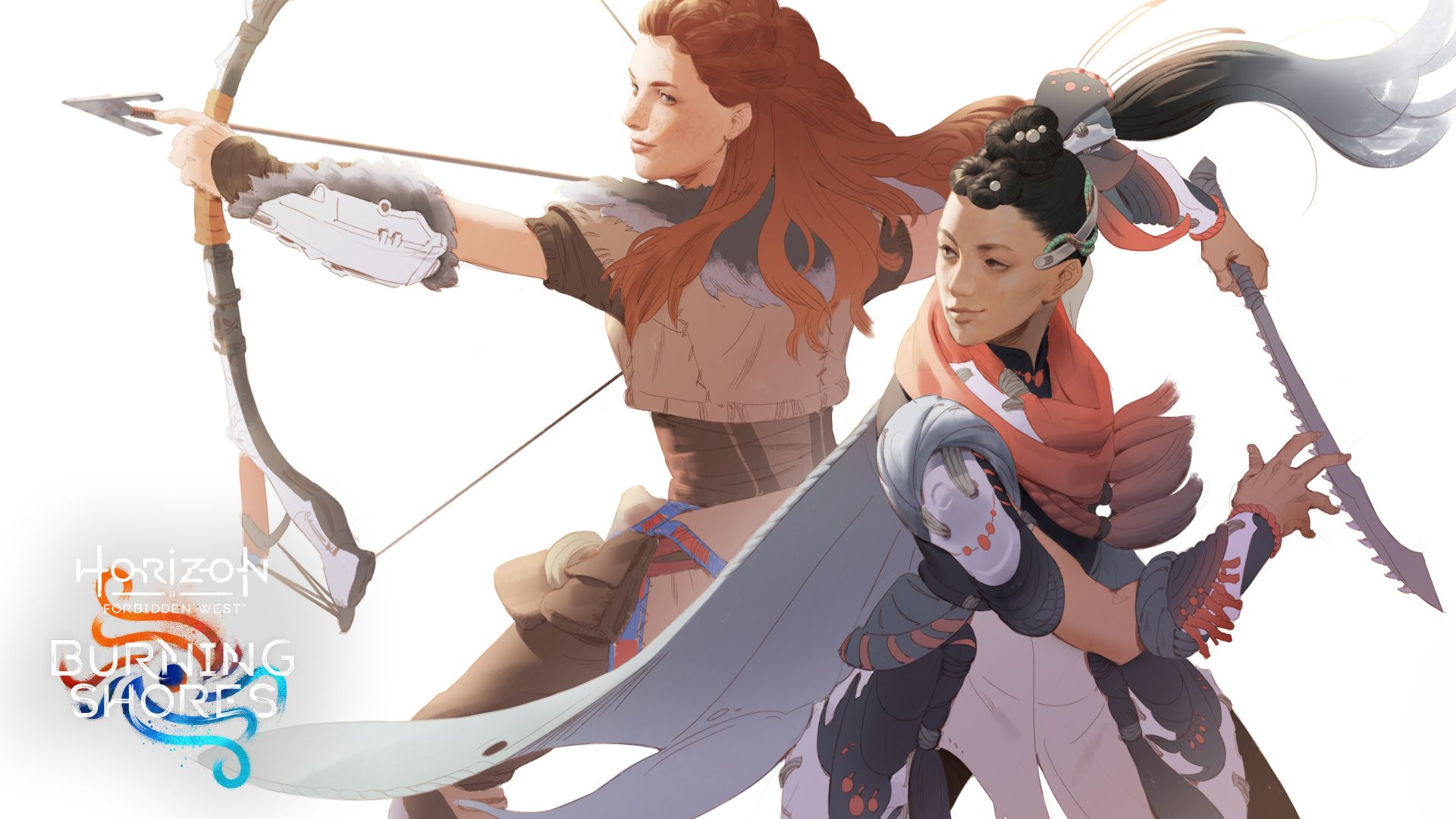 Horizon Forbidden West Burning Shores Novo assentamento e personagens revelados