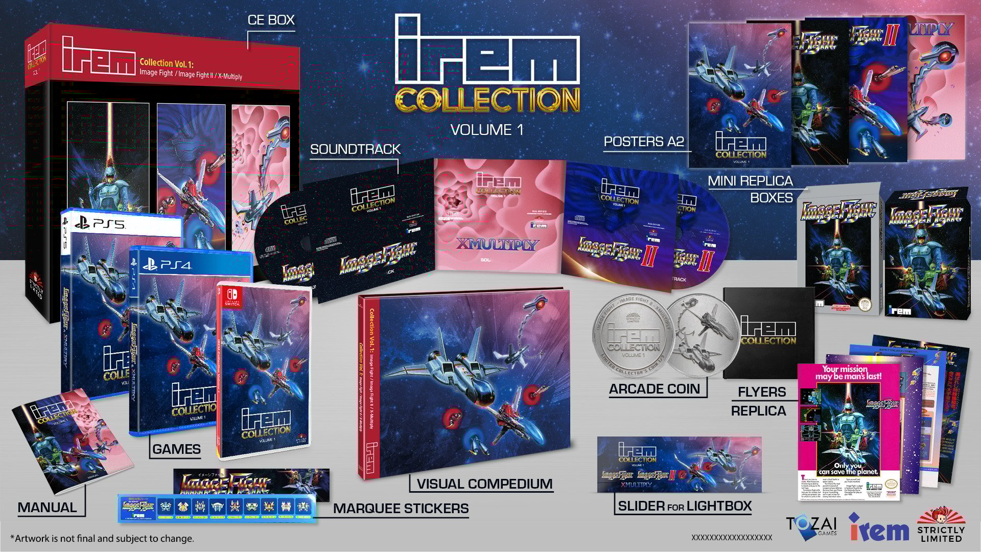 IREM Collection Volume 1 anunciado PS5 PS4
