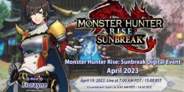 Monster Hunter Rise Sunbreak evento digital 19 abril
