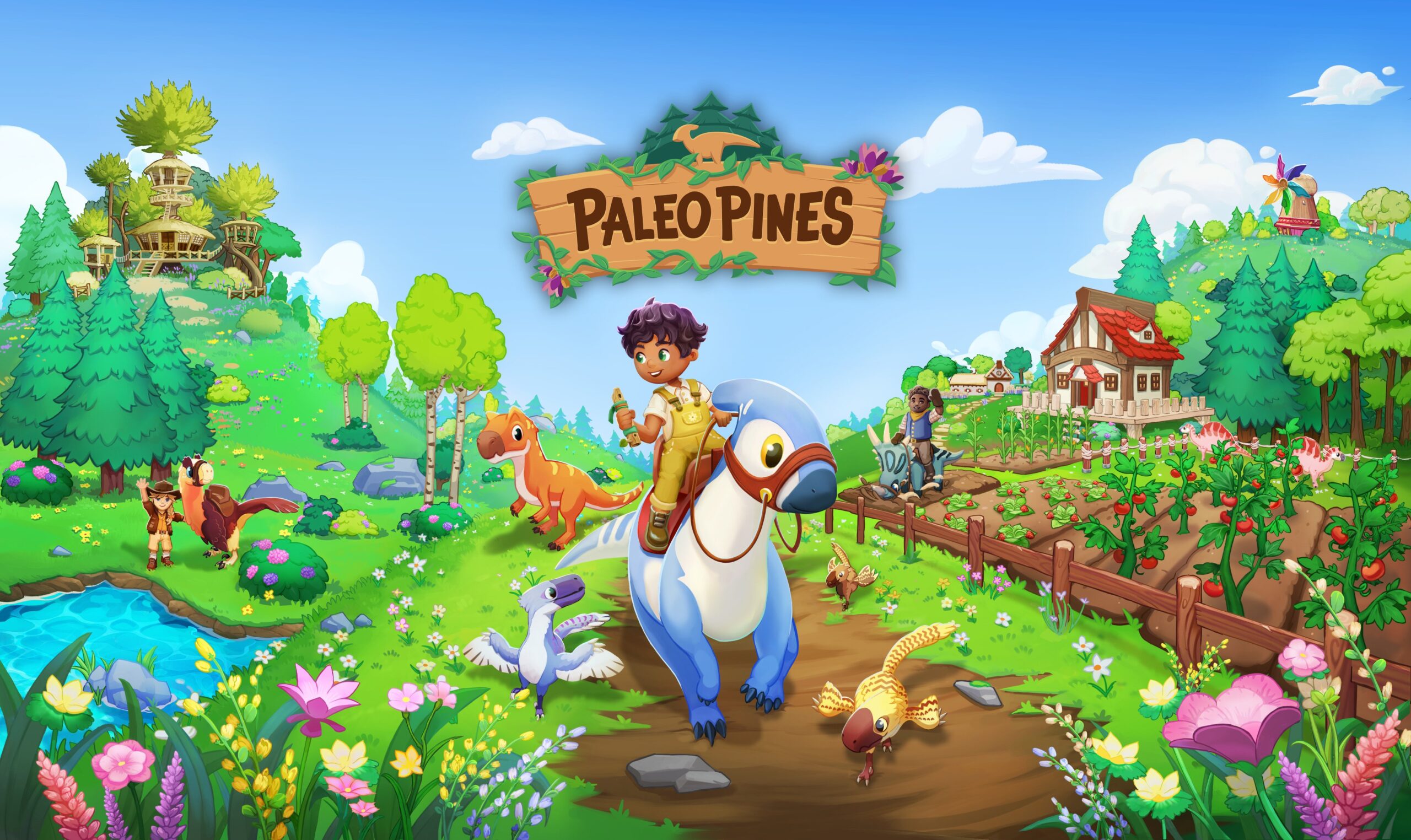 Paleo Pines anunciado ps5 ps4 trailer detalhes