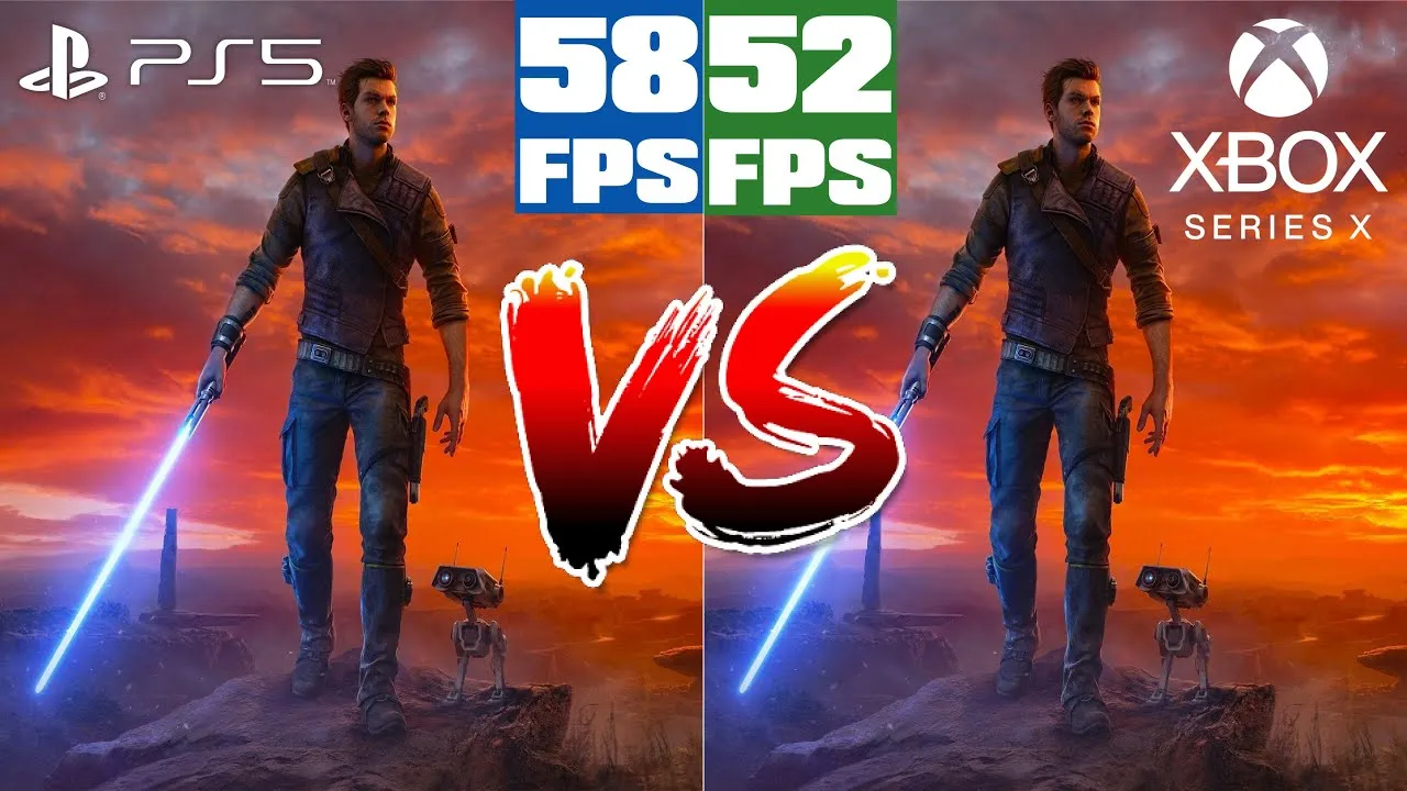 Star Wars Jedi: Survivor melhor desempenho ps5 que xbox series x