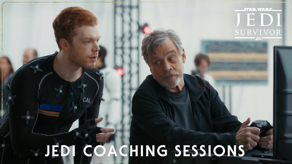 Star Wars Jedi: Survivor trailer promocional mark hamill cameron monaghan