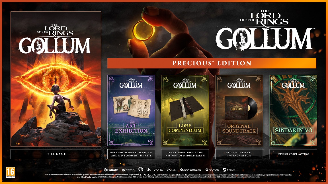 The Lord of the Rings Gollum edição especial
