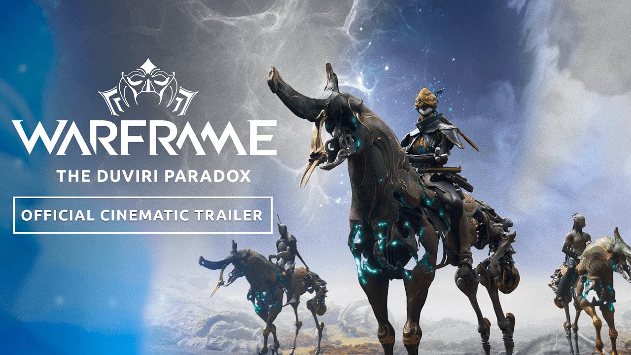 Warframe Duviri Paradox data lançamento trailer cinematografico