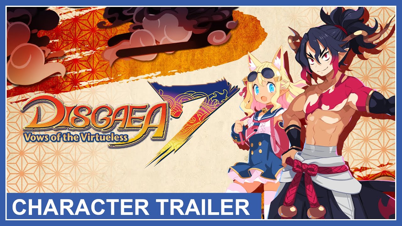 disgaea 7 trailer personagens