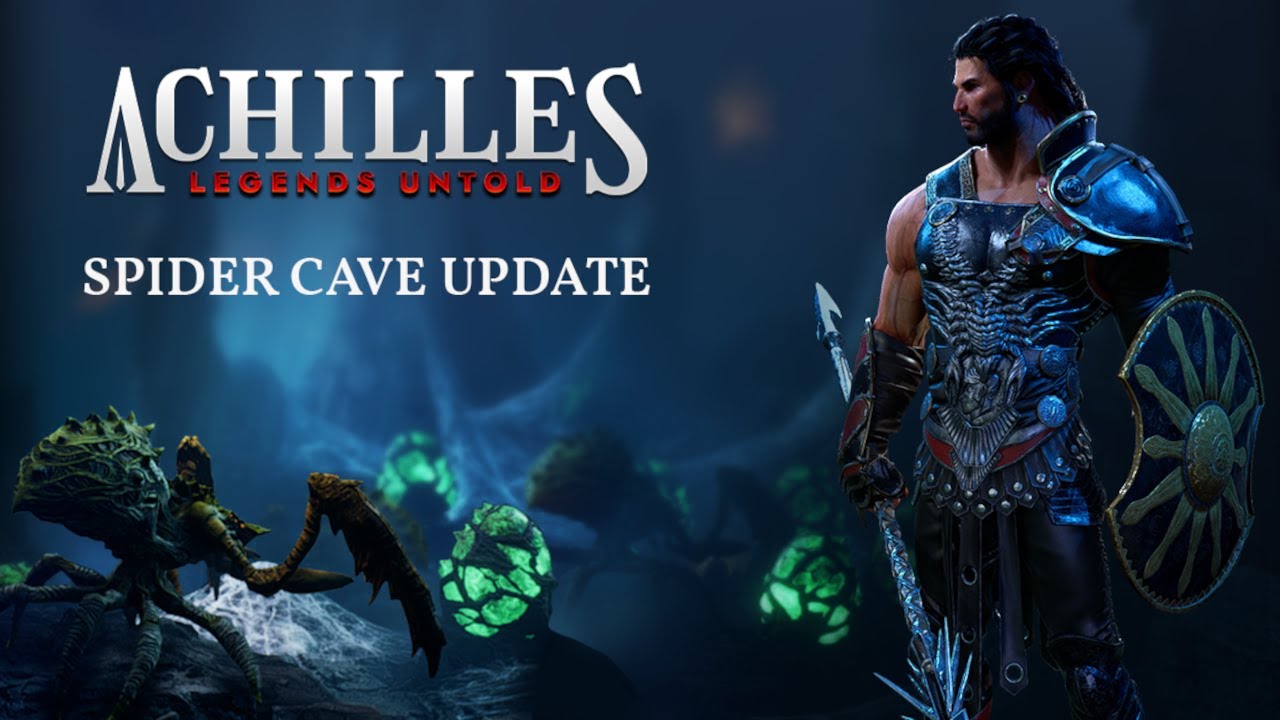 Achilles Legends Untold anuncia atualização Caverna da Aranha