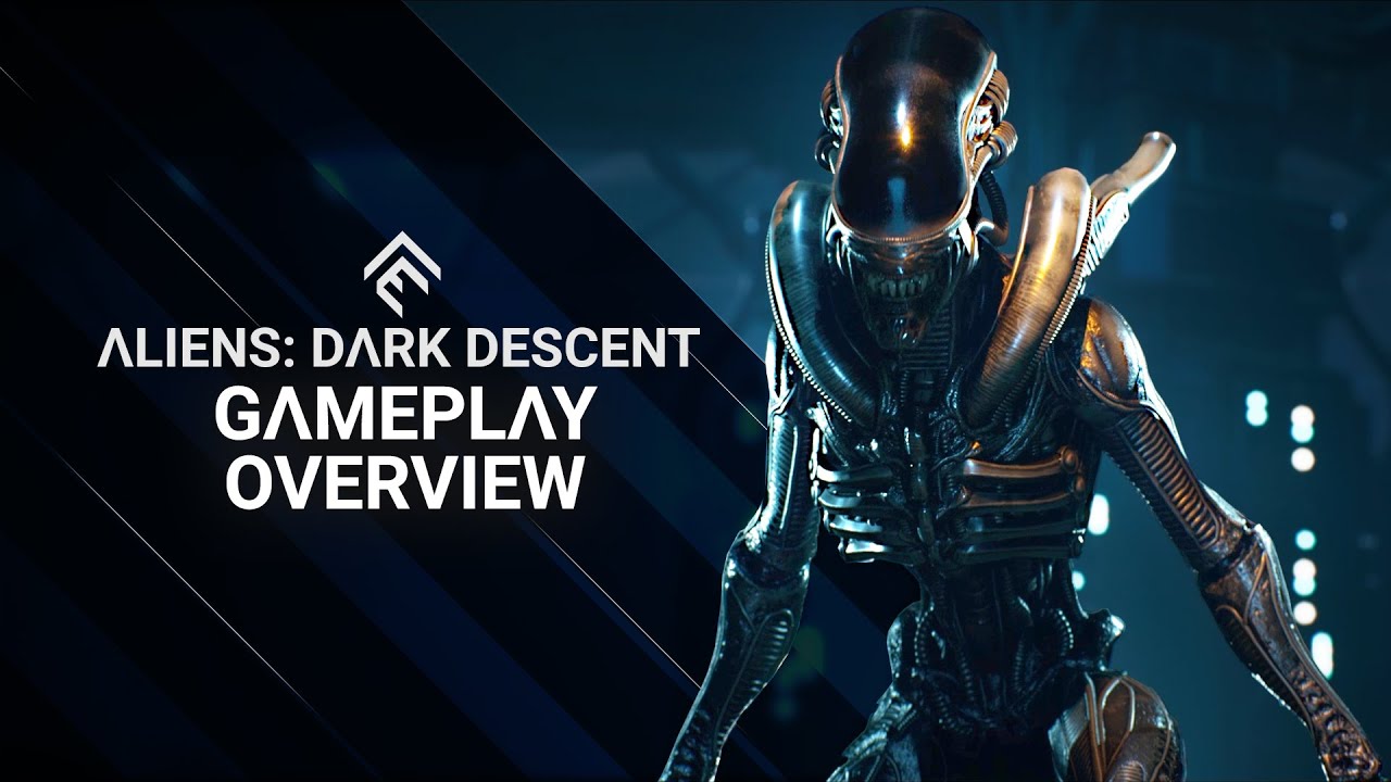 Aliens Dark Descent trailer visão geral gameplay