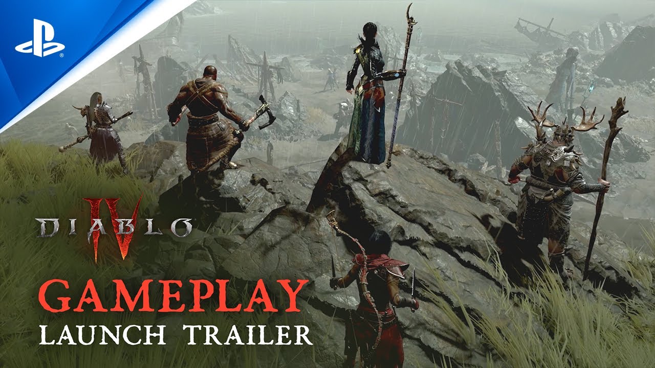 Diablo 4 trailer lançamento gameplay