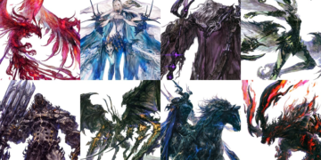 Final Fantasy 16 artworks eikon videos gameplay