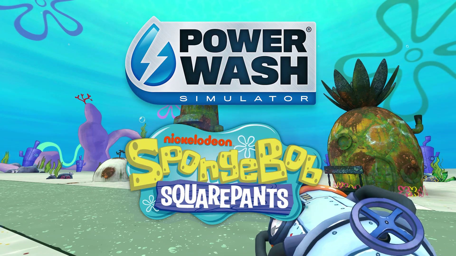 PowerWash Simulator anuncia DLC do Bob Esponja